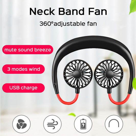 Portable Hands-Free Neck Fan