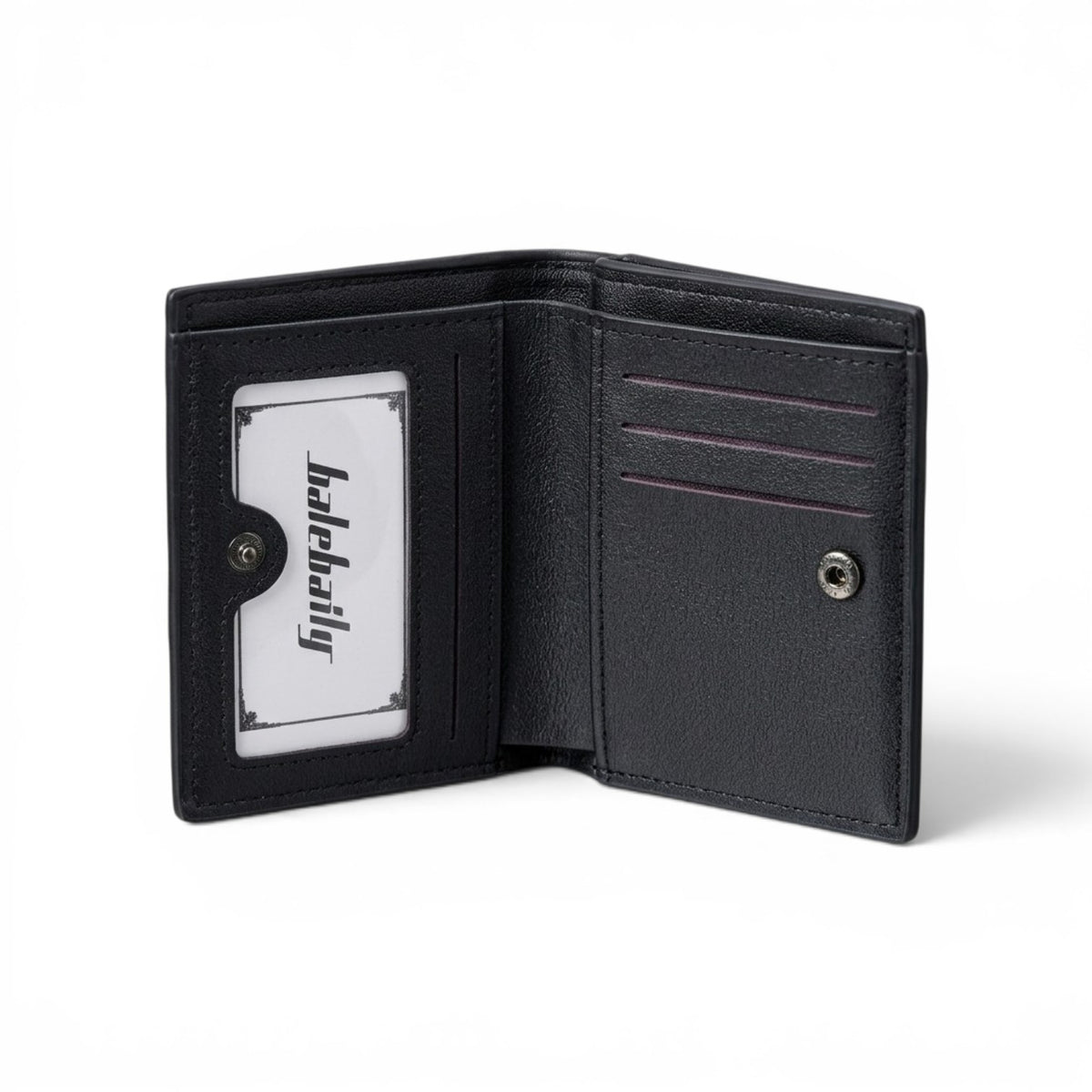 Balebaily Croc Texture Bifold Wallet