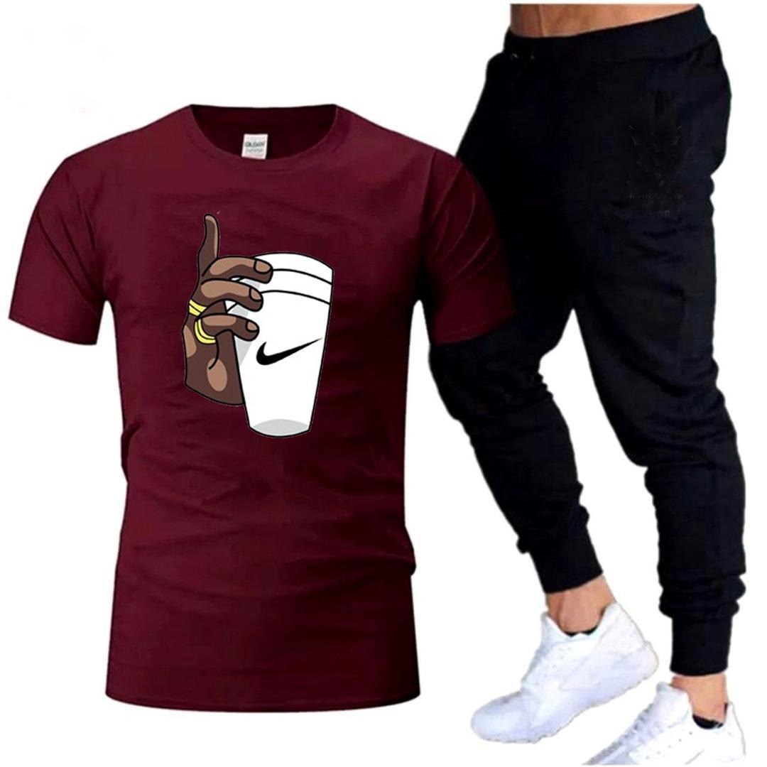 Premium Micro Men’s Tracksuit Cup Hand Print