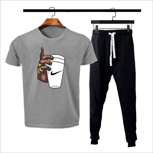Premium Micro Men’s Tracksuit Cup Hand Print