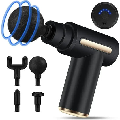 4-in-1 Gun Massager With 5 Speed Modes