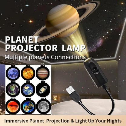 Moon Earth Projection Atmosphere Light