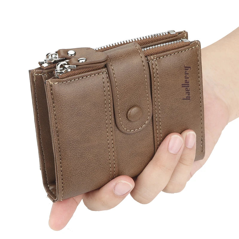 Leather Wallet Black Trifold Edition