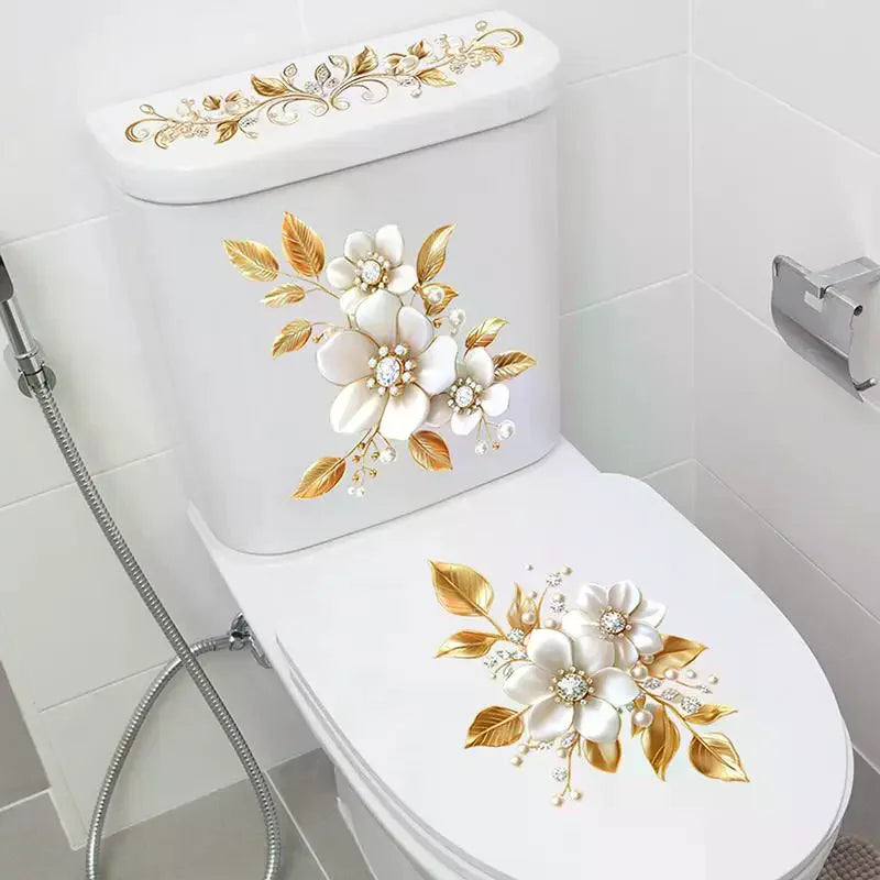 Creative  Floral  Peel and Stick Living Room Wall Decor Modern Home Aesthetic for Bedroom Accent Walls