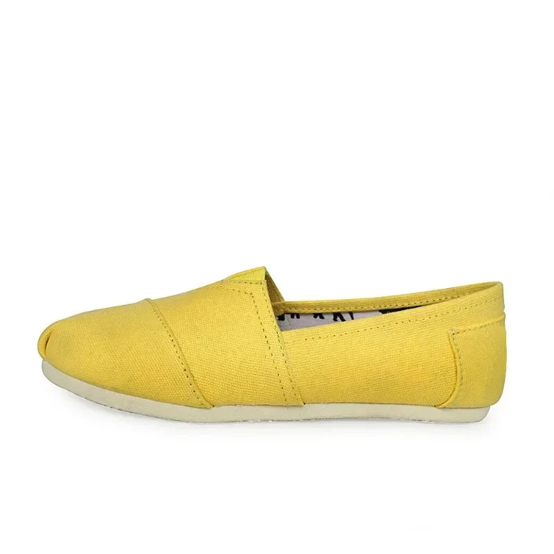Summer Blue Loafers Men Classic Canvas Flats Shoes Women Comfortable Breathable Men Casual Shoes Slip-on Espadrilles