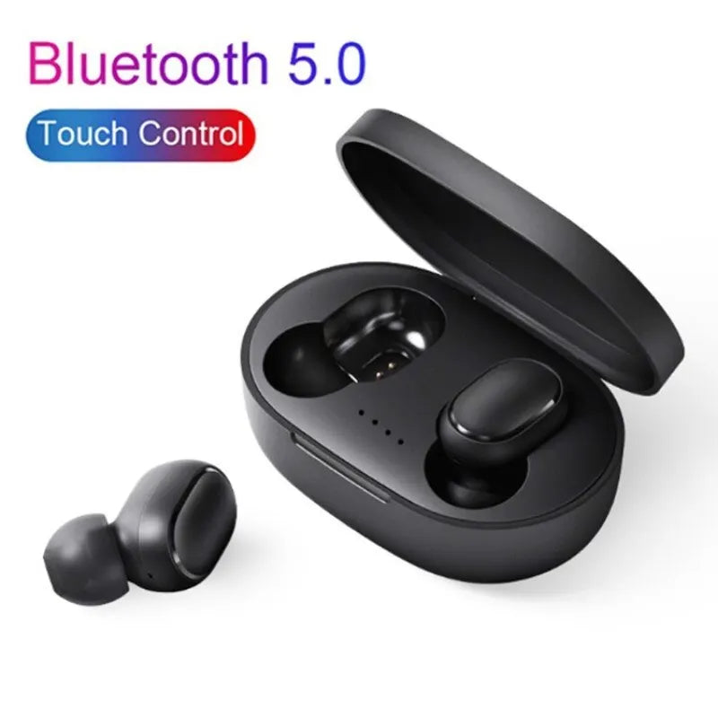 A6S TWS Earphones Wireless Bluetooth 5.0 Headphones Touch Control Earbuds With Mic Earphones Sport Waterproof Headset For OPPO